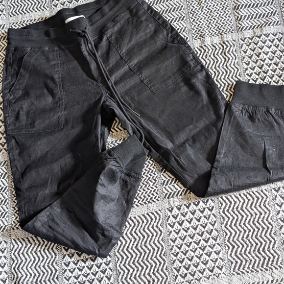 Level 99 Pants - Level 99 Black Track Pants